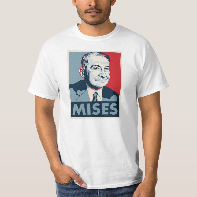 T-shirt Ludwig von Mises (Devant)