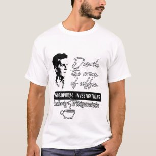 T-shirt Ludwig Wittgenstein, Tractatus Logico-Philosophicu