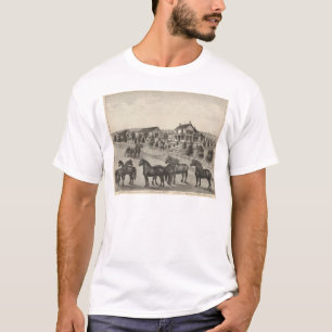 T-shirt Luellen et Fox, résidence de Fox de John, le