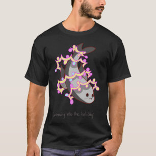 T-shirt Lueur aquatique affectueuse