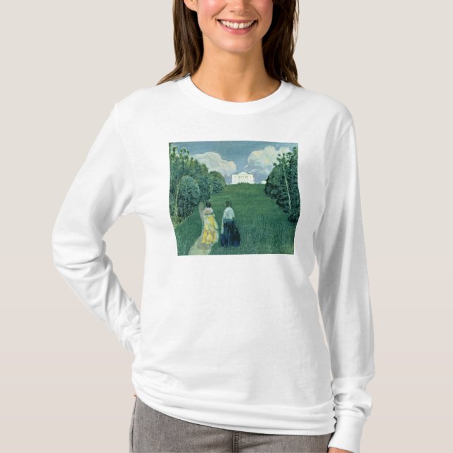 T-shirt Lueur du coucher du soleil, 1904 (Devant)
