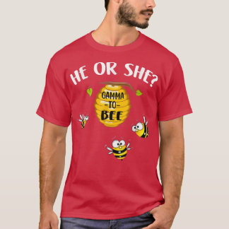 T-shirt Lui ou elle Gamma à Abee Genre Bébé Révéler