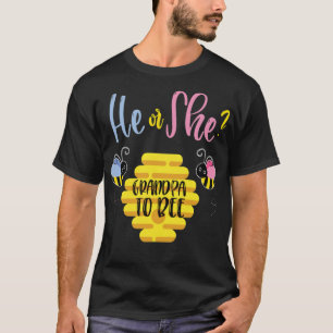 T-shirt Lui ou elle grand-père à être humour