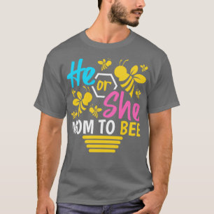 T-shirt Lui Ou Elle Mère À Être Sexe Révèle Maman
