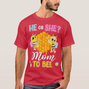T-shirt Lui Ou Elle Mère À Être Sexe Révéler Baby shower P