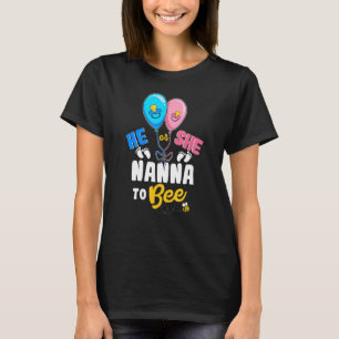 T-shirt Lui ou Elle Nana À Être La Meilleure Grand-Mère Ja