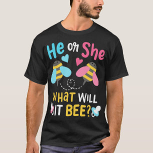 T-shirt Lui ou elle révèle une grossesse sexuelle