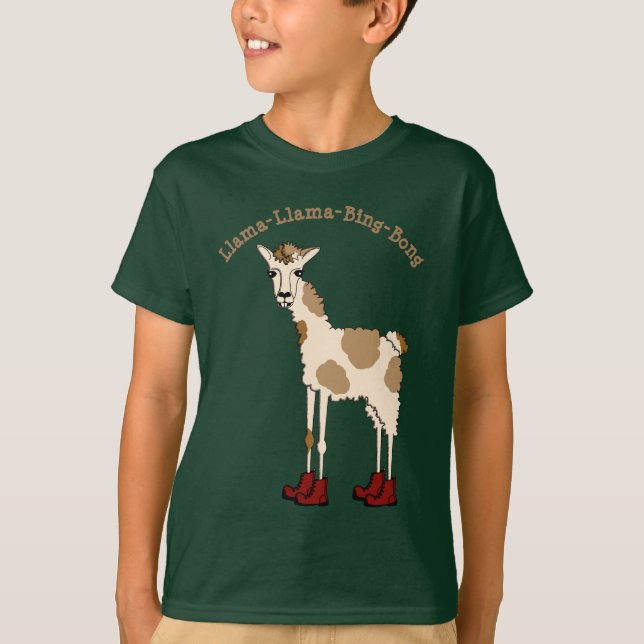 T-shirt Luis Llama (Devant)