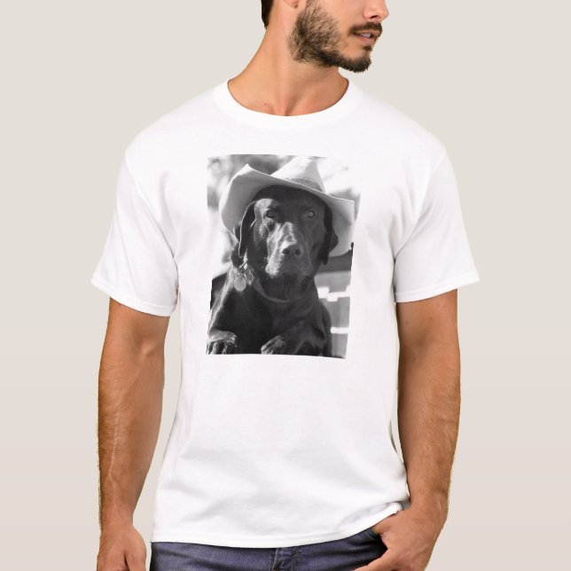 T-shirt Luisant le Cowdog (Devant)