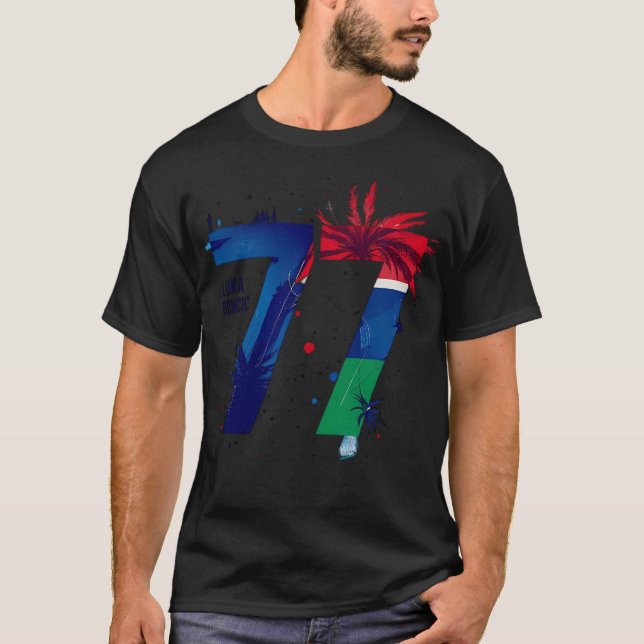T-shirt Luka Doncic 77 (Devant)
