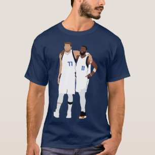 T-shirt Luka Doncic Kyrie Irving INSTOPPABLE Duo Dallas Ma