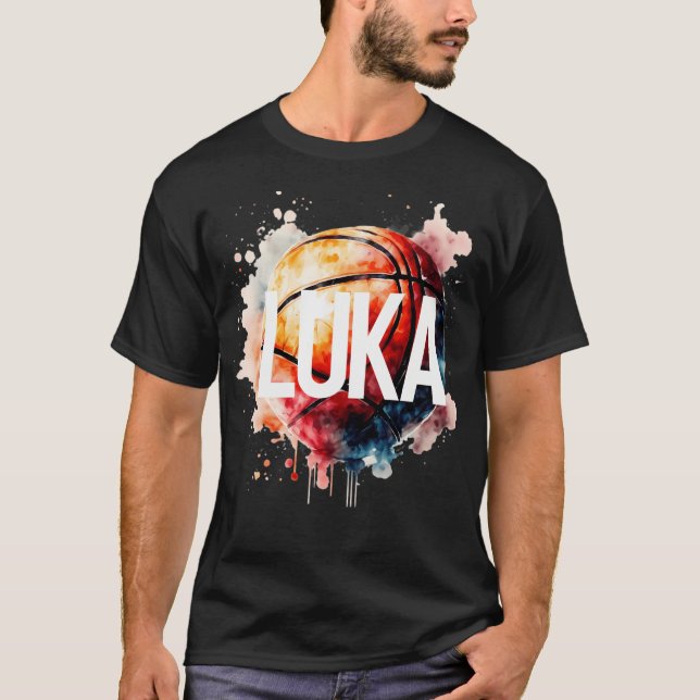 T-shirt Luka Fan Basket Sports (Devant)