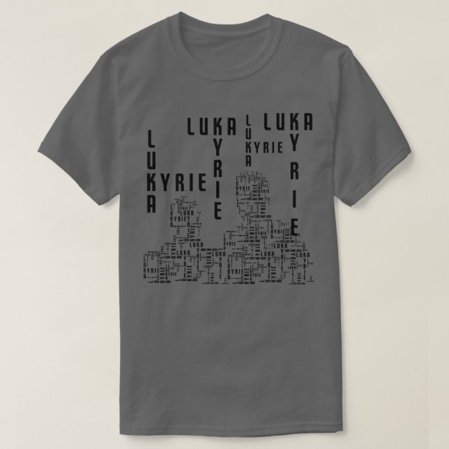 T-shirt Luka Kyrie impossible à arrêter nous serons matric (Design devant)