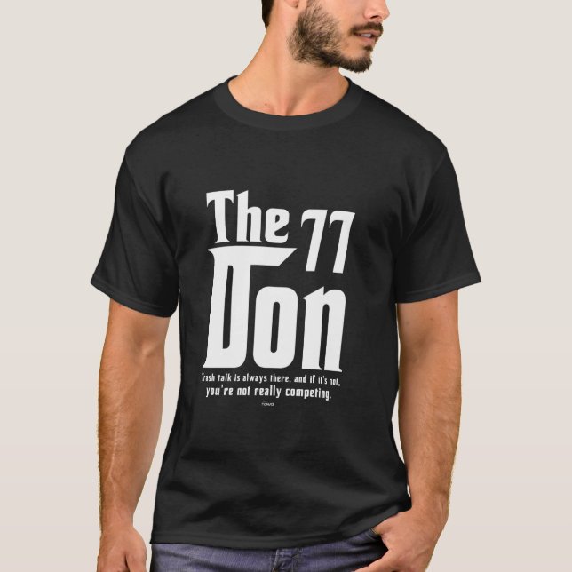T-SHIRT LUKA LE DON - PAS DE PROVOCATIONS, PAS DE VÉRITABL (Devant)