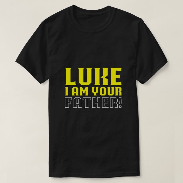 T-shirt Luke, I am your father Classic (Design devant)