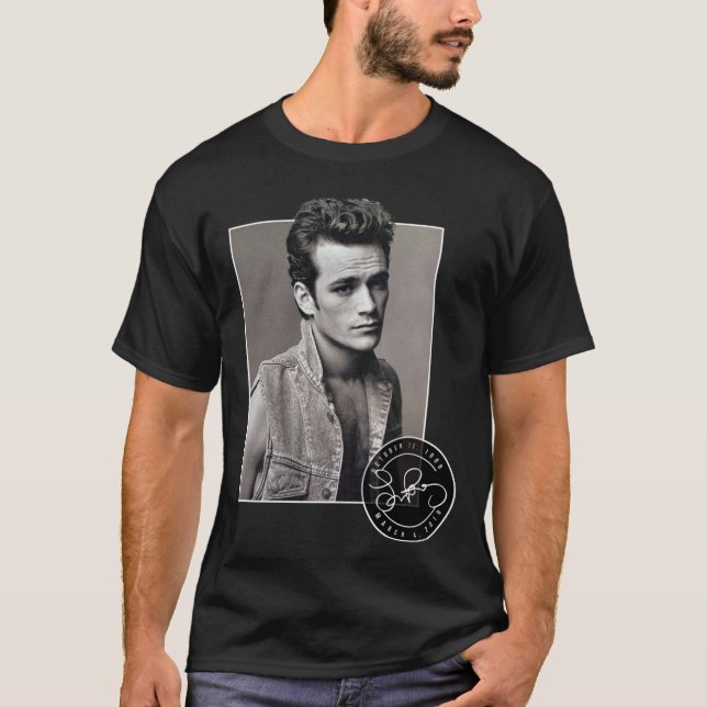 T-shirt LUKE PERRY RIP TRIBUT Essentiel  (Devant)