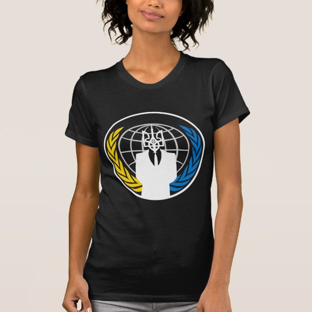 T-shirt L'Ukraine ANONYME (Devant)