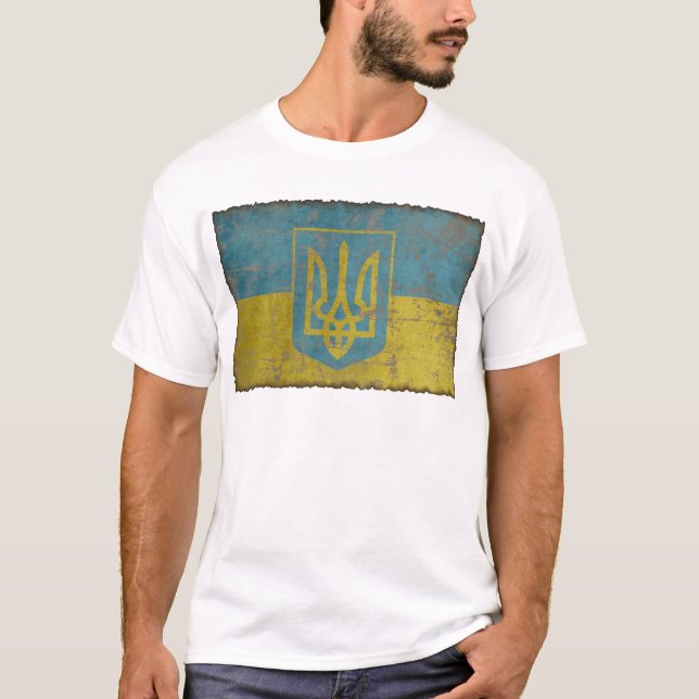 T-shirt L'Ukraine vintage (Devant)