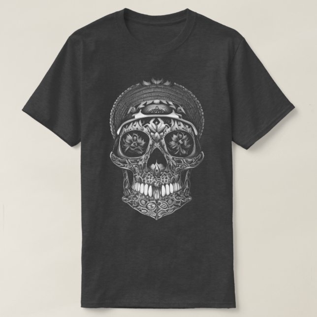 T-shirt Luks Skull Chevalier (Design devant)