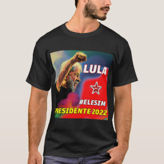 T-SHIRT LULA 2022, LULA PRESIDENTE, LULA LIVRE