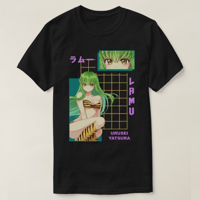 T-shirt Lum Urusei Yatsura anime150 (Design devant)