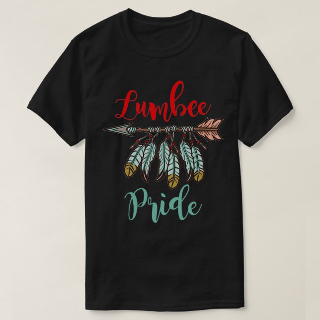T-shirt Lumbee amérindienne  (Design devant)