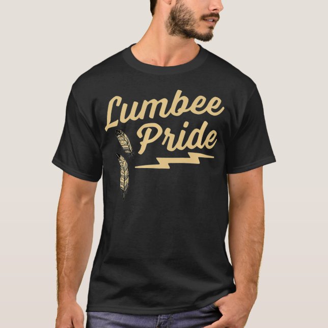 T-shirt Lumbee Pride Feather Tribe Native American Day (Devant)