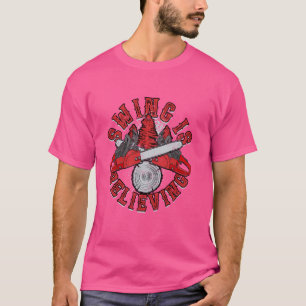 T-shirt Lumberjack Sawing croit