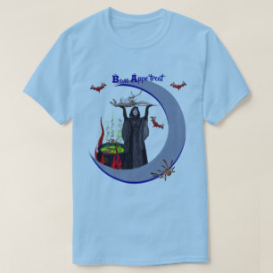 T-shirt Lumière Bleu Scariest Times Unisex Halloween