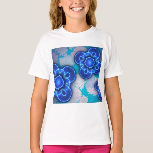 T-shirt Lumière bleue (Devant)