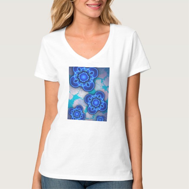 T-shirt Lumière bleue (Devant)