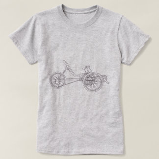 T-shirt Lumière couchée de tricycle