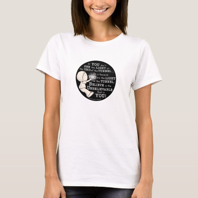 T-shirt Lumière dans le tunnel (Devant)