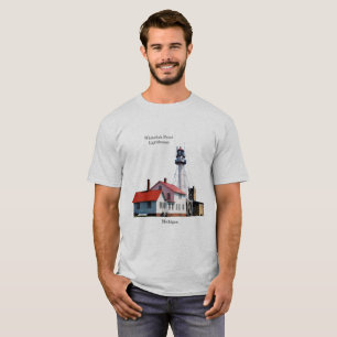 T-shirt Lumière de chemise de Whitefish Point Lighthouse