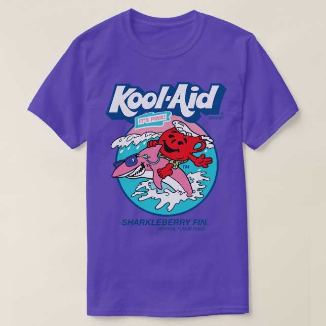 T-shirt Lumière de fin de Sharkleberry de Kool Aid (Design devant)