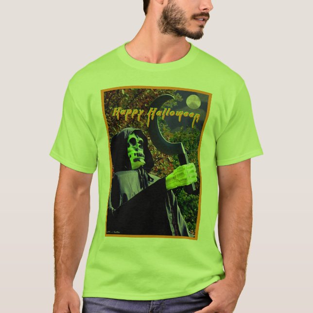 T-shirt Lumière de "Halloween" (Devant)