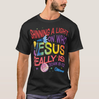 T-shirt Lumière de Jésus Station d'Illumination Vbs du Mon