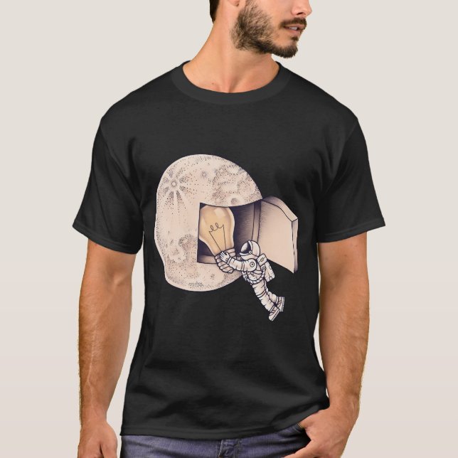 T-shirt Lumière de la lune (Devant)