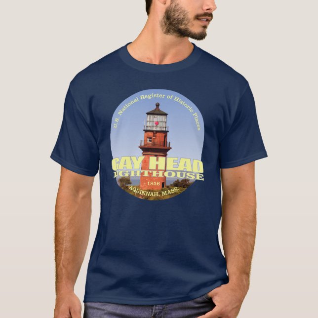 T-shirt Lumière de la tête gaie (Devant)