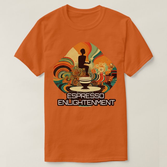 T-shirt Lumière de l'Espresso (Design devant)