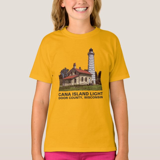 T-SHIRT LUMIÈRE DE L'ÎLE CANA (Devant)