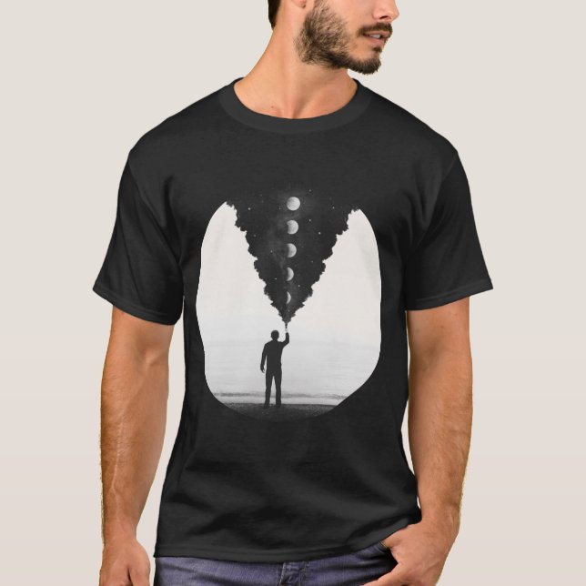T-shirt Lumière de lune (Devant)