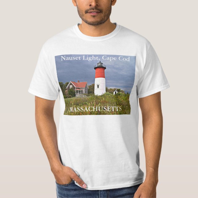 T-shirt Lumière de Nauset, Cape Cod, phare du (Devant)