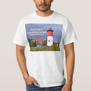 T-shirt Lumière de Nauset, Cape Cod, Phare du Massachuset