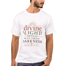 Lumière divine brille dans les ténèbres Vérité bib