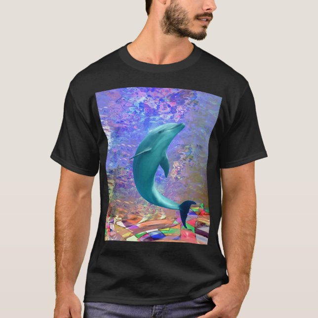 T-shirt Lumière du dauphin (Devant)