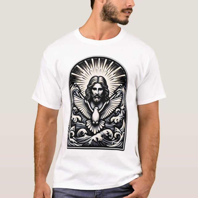 T-shirt Lumière du salut (Devant)