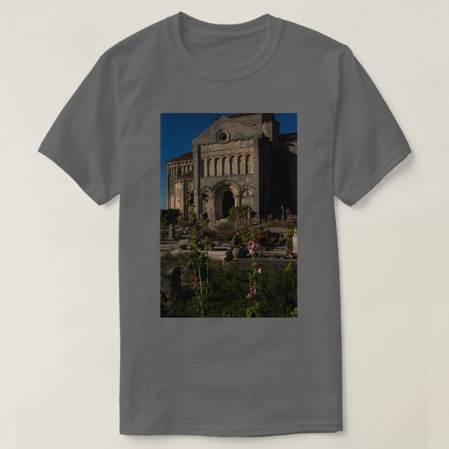 T-shirt Lumière du soleil et ombre et ombre (Design devant)