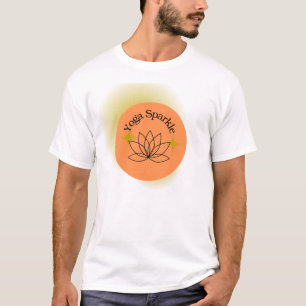 T-shirt Lumière du Yoga : Conception Paisible et Inspirant