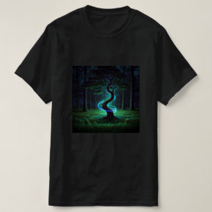 T-shirt Lumière d'un arbre tordu